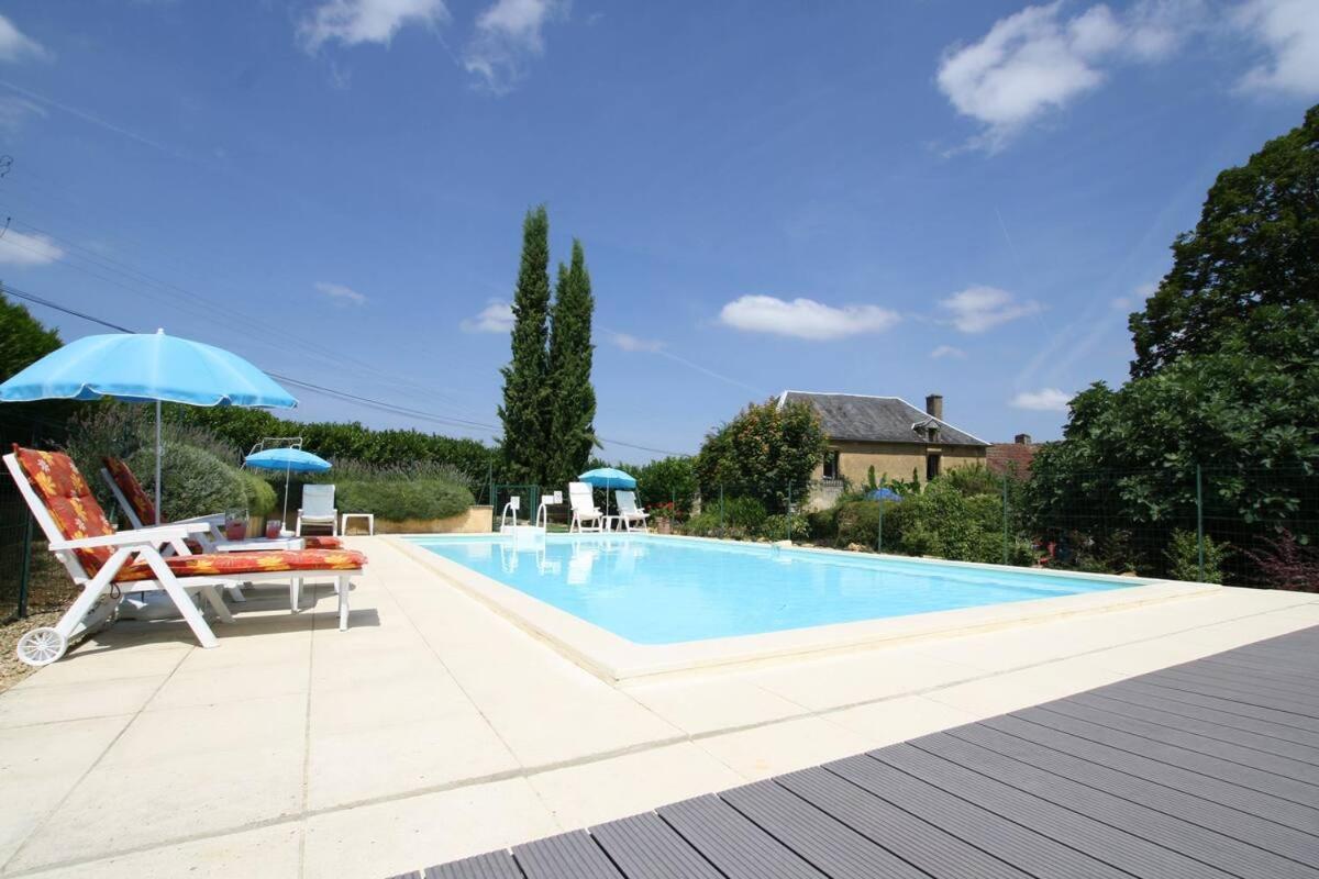 La Vieille Ferme: Superbe Complexe De 3 Gites En Pierre Avec Piscine Au Coeur Du Perigord Noir Saint-Genies Exterior foto